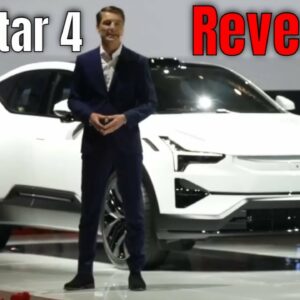 Polestar 4 Revealed at Shanghai Auto Show