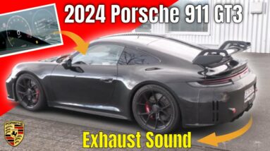 2024 Porsche 911 GT3 Refreshed 992.2 With Updated Dashboard and Exhaust Sound