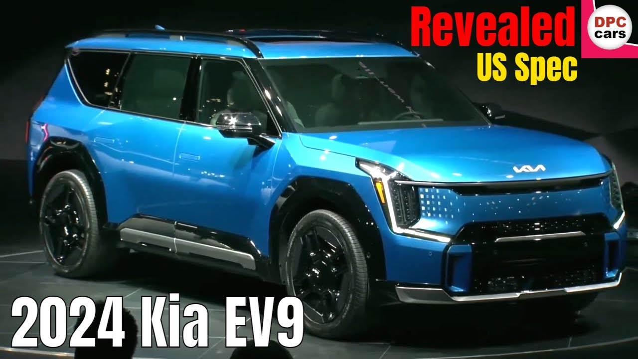 US Spec 2024 Kia EV9 Revealed at New York Auto Show