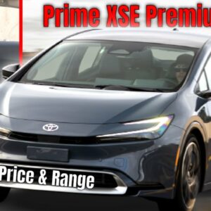 New 2023 Toyota Prius Prime XSE Premium in Guardian Gray Price and Range
