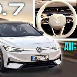 2025 Volkswagen ID 7 Makes Its Debut Featuring a Maximum WLTP Range of 435 Miles