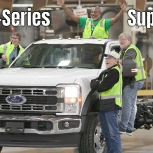 2023 Ford F Series Super Duty Production in the United States