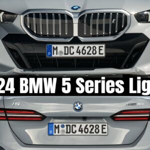 2024 BMW 5 Series G60 Matrix LED Head Lights and New Tail Lights