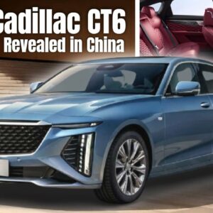 2024 Cadillac CT6 Revealed in China