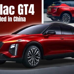 2024 Cadillac GT4 Revealed in China