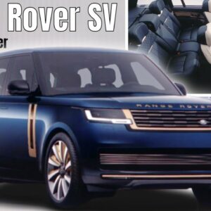 2024 Land Rover Range Rover SV Gets 606HP Hybrid V8