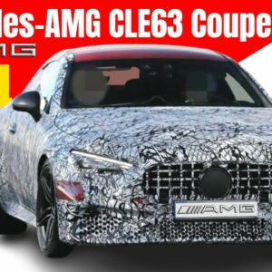 2024 Mercedes AMG CLE 63 Coupe Testing and Exhaust Sound