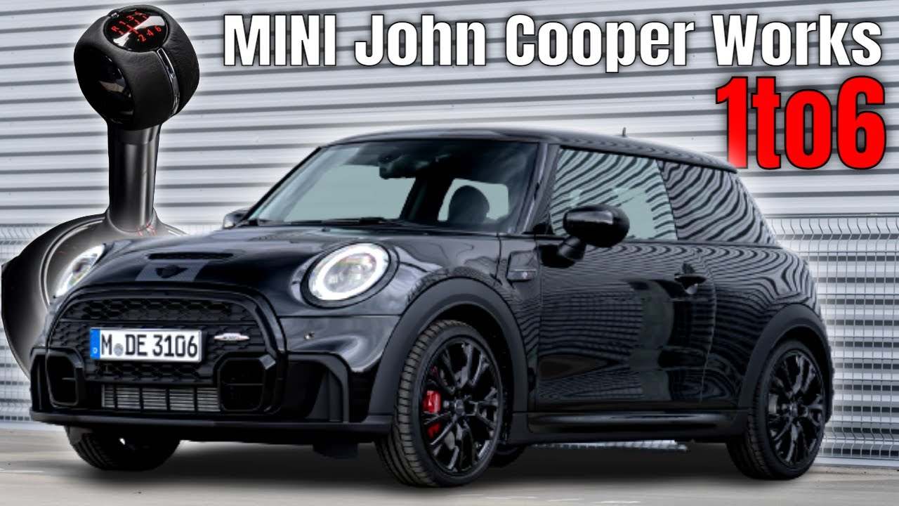 2024 MINI John Cooper Works 1to6 Edition Manual Transmission