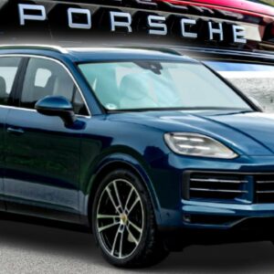 2024 Porsche Cayenne in Montego Blue Metallic