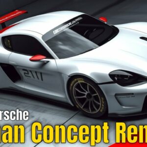 Future Porsche Cayman Concept Renders