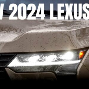 NEW 2024 LEXUS GX Headlight and Rear Teaser
