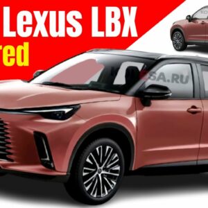 NEW 2024 Lexus LBX Rendered
