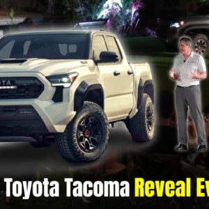 New 2024 Toyota Tacoma Reveal Event