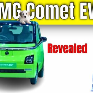 Small and Cute MG Comet EV Revealed in India
