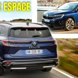 NEW Renault ESPACE 6 2024 7 Seater SUV exterior, interior, trunk space, performance