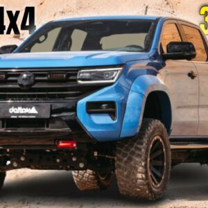 VW Amarok Beast 2.0 Lifted With Wide Fenders By Delta4x4