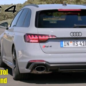 2023 Audi RS4 Avant Competition Launch Control and Exhaust Sound