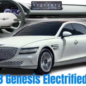 2023 Genesis Electrified G80 in White