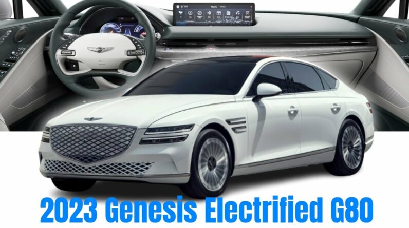 2023 Genesis Electrified G80 in White
