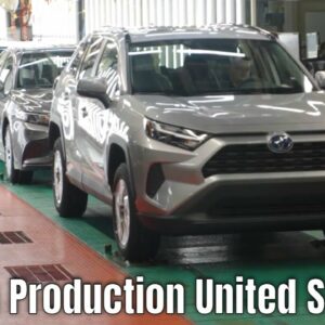 2023 Toyota RAV4 and Camry Production In Kentucky United States