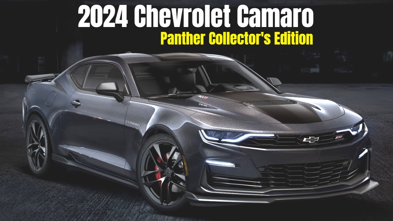 2024 Chevrolet Camaro Gains Panther Themed Collector's Edition