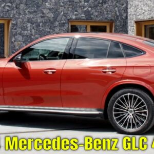 2024 Mercedes Benz GLC 400e 4MATIC Coupe AMG Line in Patagonia Red