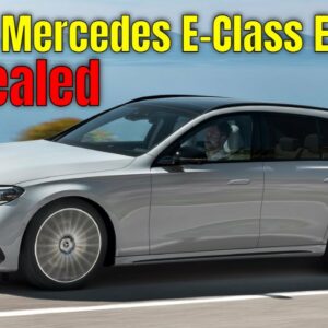 2024 Mercedes E-Class Estate Wagon Revealed