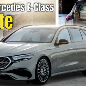 2024 NEW Mercedes E Class Estate Could Be Better than S Class