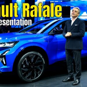 2024 Renault Rafale Coupe SUV Reveal Presentation