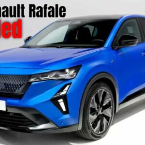 2024 Renault Rafale Coupe SUV Revealed