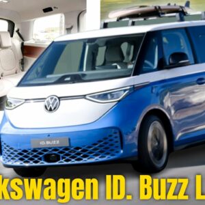 2024 Volkswagen ID.  Buzz LWB Long Wheelbase Revealed