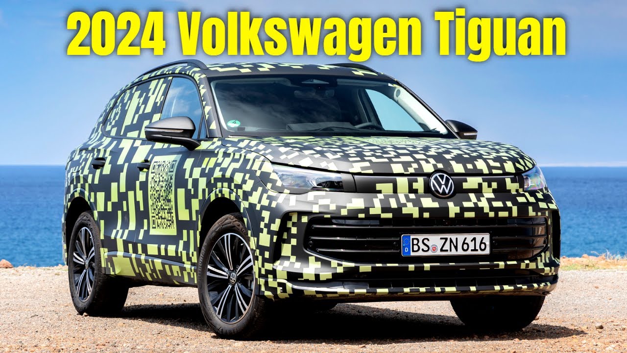 2024 Volkswagen Tiguan Testing Before Reveal