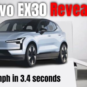 2024 Volvo EX30 Small SUV Revealed As Brand's Cheapest EV