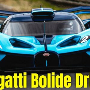 Bugatti Bolide driven at 24 Hours of Le Mans 2023