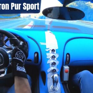 Driving The Bugatti Chiron Pur Sport