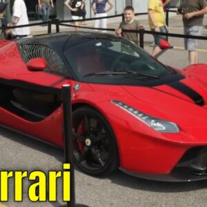Ferrari LaFerrari and Other Supercars at MiMo 2023