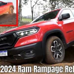 NEW 2024 Ram Rampage Rebel Off Road Test Drive Small Truck Rivaling Ford Maverick