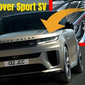 New 2024 Range Rover Sport SV Using A BMW M Engine From X5 M