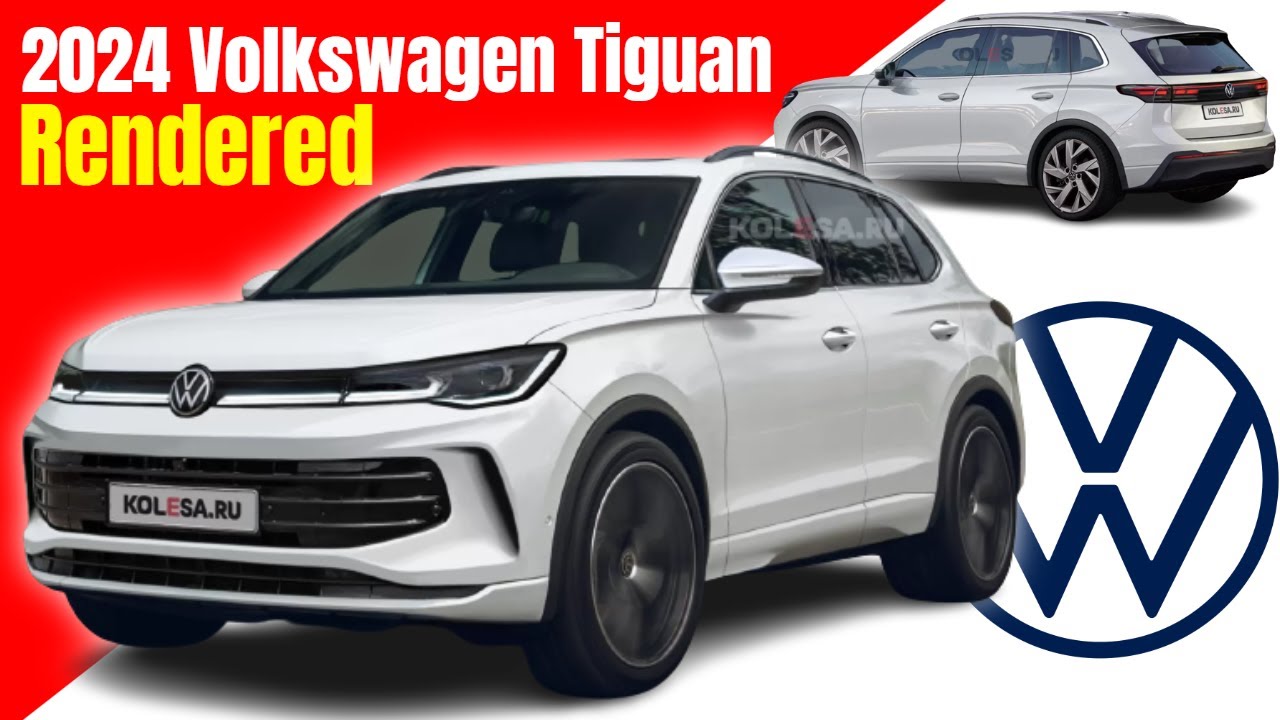 New 2024 Volkswagen Tiguan Rendered