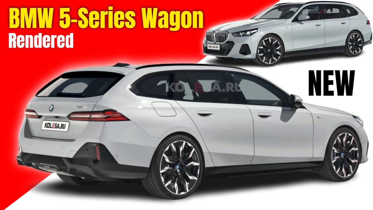 New BMW 5 Series Wagon Rendered 2024