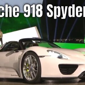 Porsche 918 Spyder at 75 Years of Sports Cars