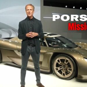 Porsche Mission X Detailed Look
