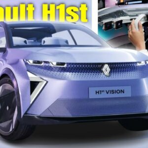 Renault H1st vision is the concept car designed by Software République