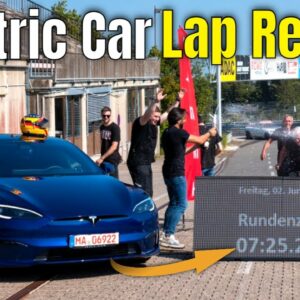 Tesla Model S Plaid Track Pack Nurburgring Lap Record