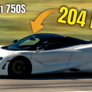 2024 McLaren 750S Debut For United States By Going Top Speed at 204 MPH
