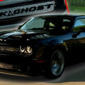2023 Dodge Challenger Black Ghost With 807 Horsepower