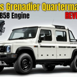 2023 Ineos Grenadier Quartermaster Pickup Truck Revealed