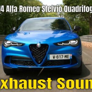 2024 Alfa Romeo Stelvio Quadrifoglio Exhaust Sound