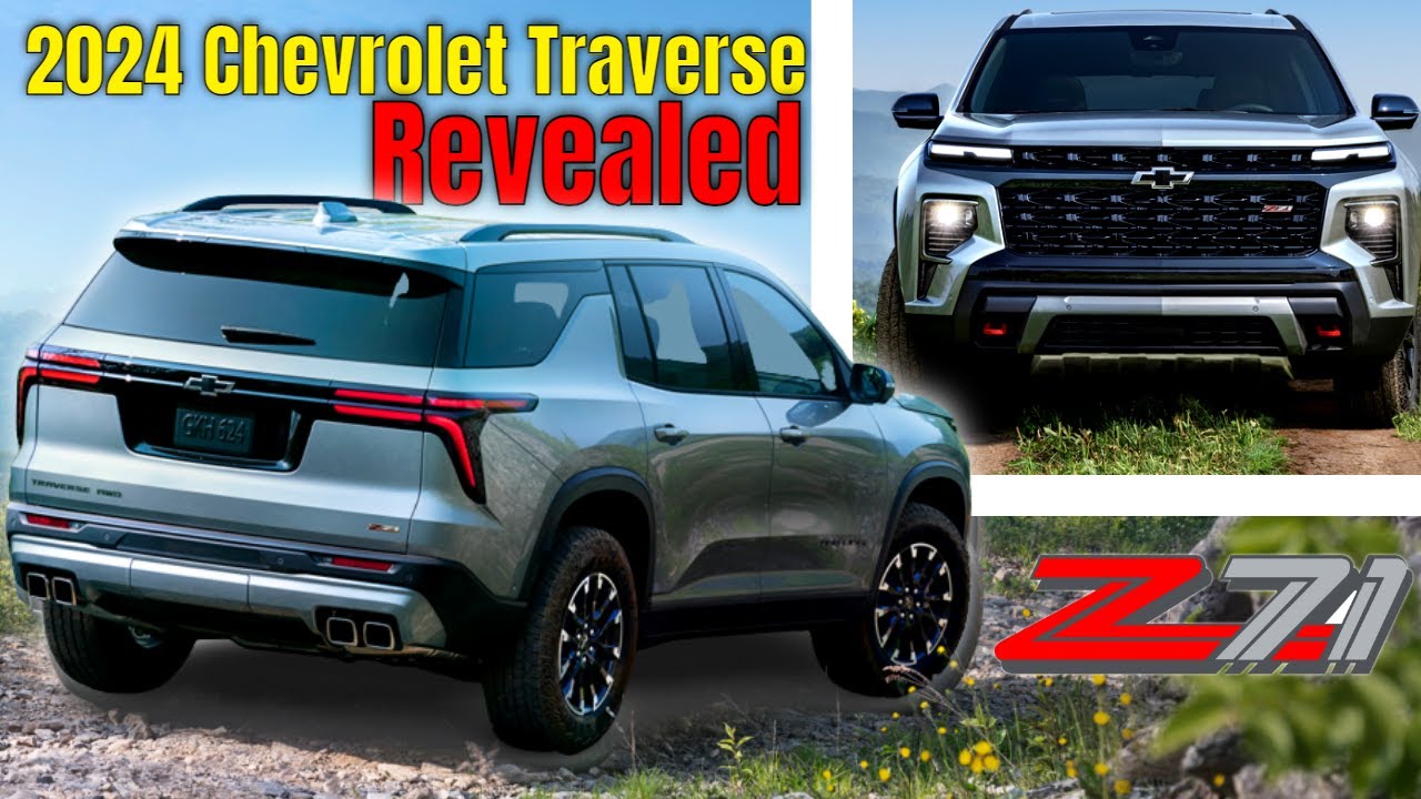 2024 Chevrolet Traverse Z71 and RS Revealed