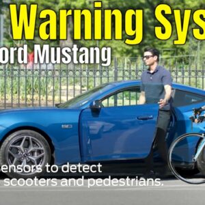 2024 Ford Mustang New Exit Warning System